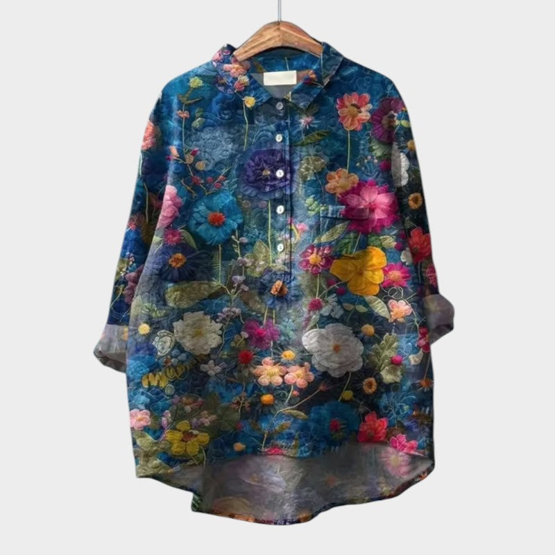 Brigitte | Premium Blouse with Lace
