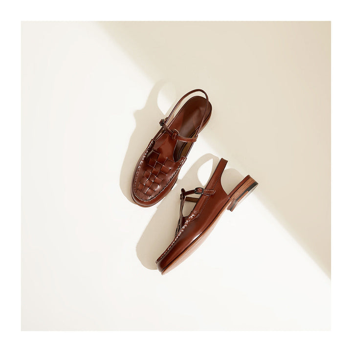 Eliara™ | Woven Charm Sandals