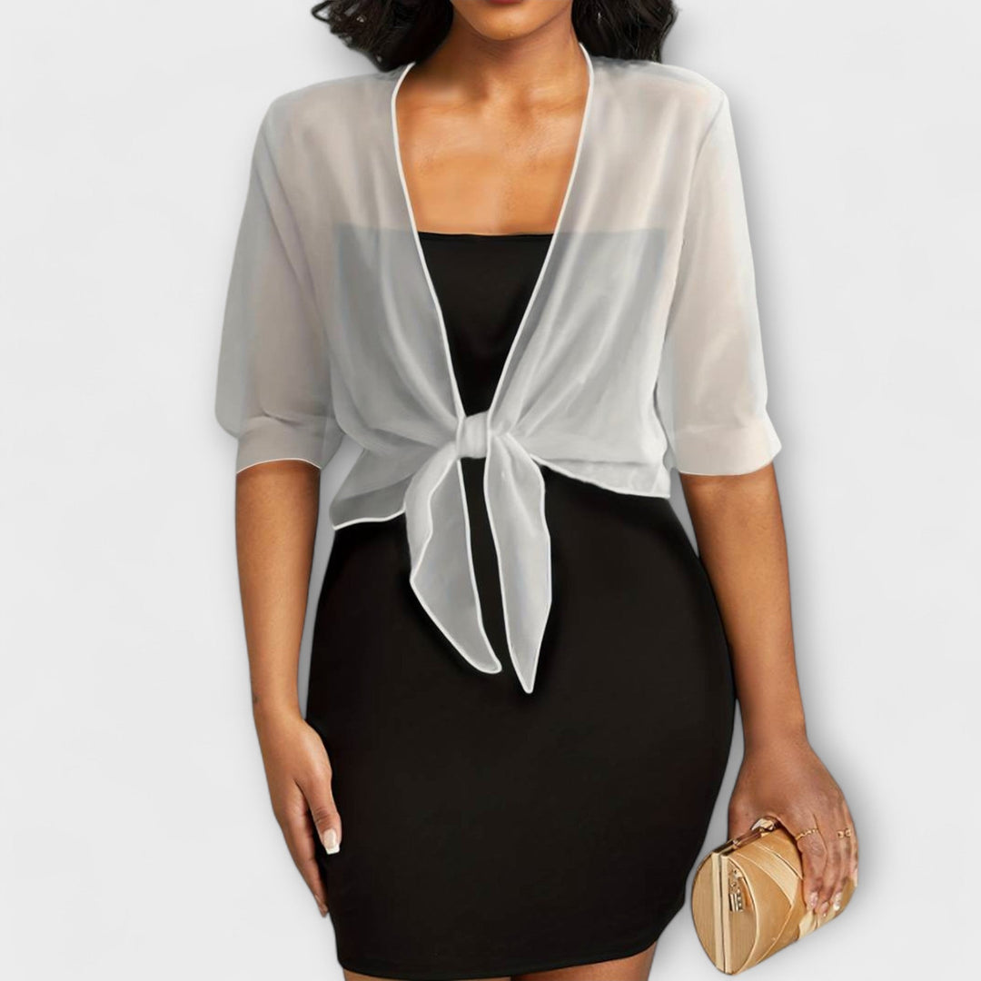 Blouse with Open Front