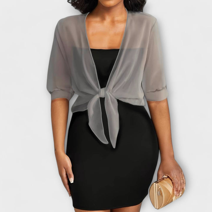 Blouse with Open Front